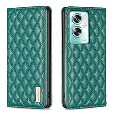 Coque Portefeuille Livre Cuir Etui Clapet B11F pour Oppo A2 5G Vert