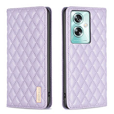 Coque Portefeuille Livre Cuir Etui Clapet B11F pour Oppo A2 5G Violet