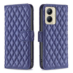 Coque Portefeuille Livre Cuir Etui Clapet B11F pour Realme C33 (2023) Bleu