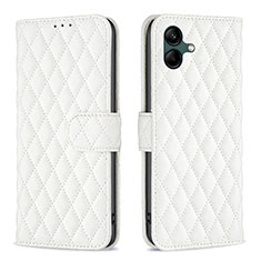 Coque Portefeuille Livre Cuir Etui Clapet B11F pour Samsung Galaxy A04 4G Blanc