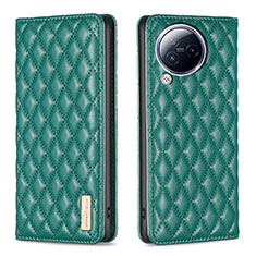 Coque Portefeuille Livre Cuir Etui Clapet B11F pour Xiaomi Civi 3 5G Vert