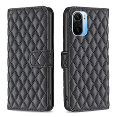 Coque Portefeuille Livre Cuir Etui Clapet B11F pour Xiaomi Mi 11X 5G Noir