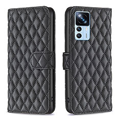 Coque Portefeuille Livre Cuir Etui Clapet B11F pour Xiaomi Mi 12T Pro 5G Noir