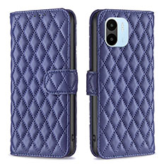 Coque Portefeuille Livre Cuir Etui Clapet B11F pour Xiaomi Poco C50 Bleu