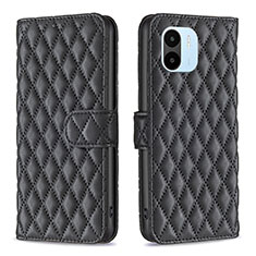 Coque Portefeuille Livre Cuir Etui Clapet B11F pour Xiaomi Poco C50 Noir