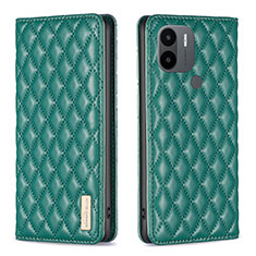 Coque Portefeuille Livre Cuir Etui Clapet B11F pour Xiaomi Redmi A1 Plus Vert