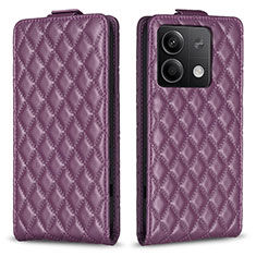 Coque Portefeuille Livre Cuir Etui Clapet B11F pour Xiaomi Redmi Note 13 5G Violet