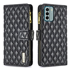 Coque Portefeuille Livre Cuir Etui Clapet B12F pour Nokia G22 Noir