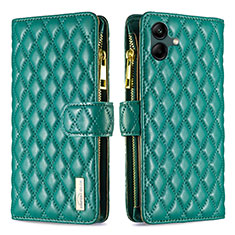 Coque Portefeuille Livre Cuir Etui Clapet B12F pour Samsung Galaxy A04 4G Vert