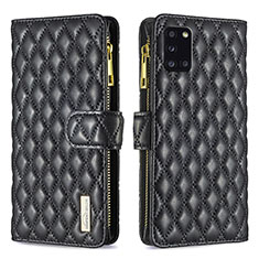 Coque Portefeuille Livre Cuir Etui Clapet B12F pour Samsung Galaxy A31 Noir