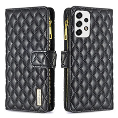 Coque Portefeuille Livre Cuir Etui Clapet B12F pour Samsung Galaxy A53 5G Noir