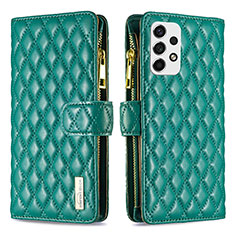 Coque Portefeuille Livre Cuir Etui Clapet B12F pour Samsung Galaxy A53 5G Vert