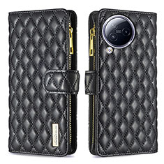 Coque Portefeuille Livre Cuir Etui Clapet B12F pour Xiaomi Civi 3 5G Noir