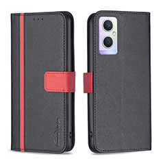 Coque Portefeuille Livre Cuir Etui Clapet B13F pour OnePlus Nord N20 5G Noir