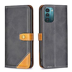 Coque Portefeuille Livre Cuir Etui Clapet B14F pour Nokia G11 Noir