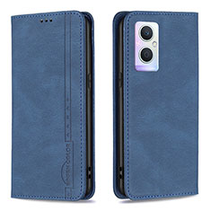 Coque Portefeuille Livre Cuir Etui Clapet B15F pour OnePlus Nord N20 5G Bleu