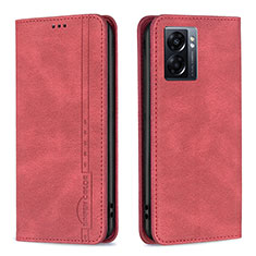 Coque Portefeuille Livre Cuir Etui Clapet B15F pour OnePlus Nord N300 5G Rouge