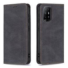 Coque Portefeuille Livre Cuir Etui Clapet B15F pour Oppo A95 5G Noir