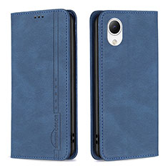 Coque Portefeuille Livre Cuir Etui Clapet B15F pour Samsung Galaxy A23s Bleu