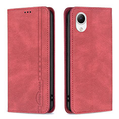 Coque Portefeuille Livre Cuir Etui Clapet B15F pour Samsung Galaxy A23s Rouge