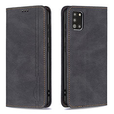 Coque Portefeuille Livre Cuir Etui Clapet B15F pour Samsung Galaxy A31 Noir