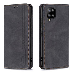 Coque Portefeuille Livre Cuir Etui Clapet B15F pour Samsung Galaxy A42 5G Noir