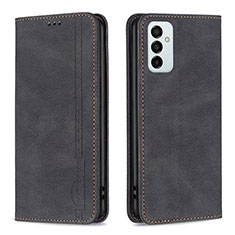 Coque Portefeuille Livre Cuir Etui Clapet B15F pour Samsung Galaxy F23 5G Noir