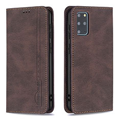 Coque Portefeuille Livre Cuir Etui Clapet B15F pour Samsung Galaxy S20 Plus 5G Marron