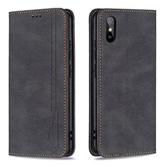 Coque Portefeuille Livre Cuir Etui Clapet B15F pour Xiaomi Redmi 9i Noir