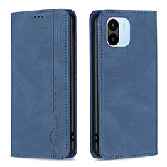 Coque Portefeuille Livre Cuir Etui Clapet B15F pour Xiaomi Redmi A1 Bleu