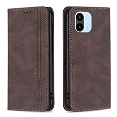 Coque Portefeuille Livre Cuir Etui Clapet B15F pour Xiaomi Redmi A2 Plus Marron