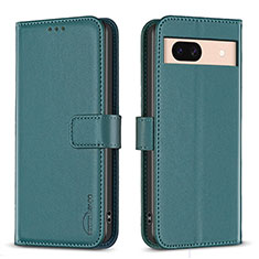 Coque Portefeuille Livre Cuir Etui Clapet B17F pour Google Pixel 8a 5G Vert