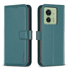 Coque Portefeuille Livre Cuir Etui Clapet B17F pour Motorola Moto Edge (2023) 5G Vert