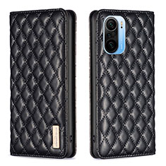 Coque Portefeuille Livre Cuir Etui Clapet B19F pour Xiaomi Mi 11i 5G Noir