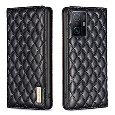 Coque Portefeuille Livre Cuir Etui Clapet B19F pour Xiaomi Mi 11T Pro 5G Noir