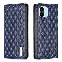 Coque Portefeuille Livre Cuir Etui Clapet B19F pour Xiaomi Poco C50 Bleu