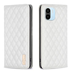 Coque Portefeuille Livre Cuir Etui Clapet B19F pour Xiaomi Poco C51 Blanc