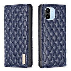 Coque Portefeuille Livre Cuir Etui Clapet B19F pour Xiaomi Poco C51 Bleu