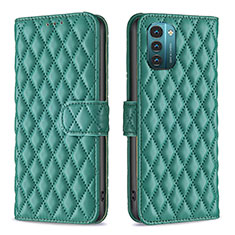 Coque Portefeuille Livre Cuir Etui Clapet B20F pour Nokia G11 Vert