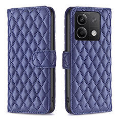 Coque Portefeuille Livre Cuir Etui Clapet B20F pour Xiaomi Redmi Note 13 5G Bleu