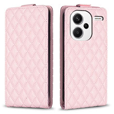 Coque Portefeuille Livre Cuir Etui Clapet B20F pour Xiaomi Redmi Note 13 Pro+ Plus 5G Or Rose