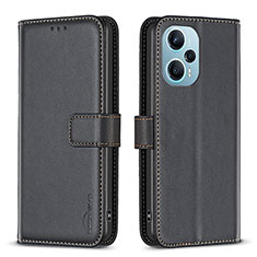 Coque Portefeuille Livre Cuir Etui Clapet B22F pour Xiaomi Poco F5 5G Noir