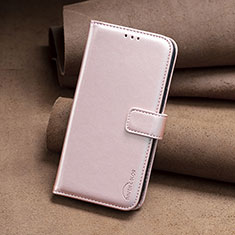 Coque Portefeuille Livre Cuir Etui Clapet B23F pour Oppo A2 5G Or Rose