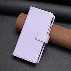 Coque Portefeuille Livre Cuir Etui Clapet B26F pour Motorola Moto E13 Violet Clair