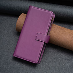 Coque Portefeuille Livre Cuir Etui Clapet B26F pour Nokia C12 Plus Violet