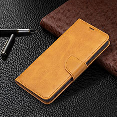 Coque Portefeuille Livre Cuir Etui Clapet BF1 pour Xiaomi Redmi Note 10 Pro 4G Brun Clair