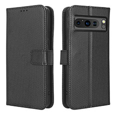 Coque Portefeuille Livre Cuir Etui Clapet BY1 pour Google Pixel 8 Pro 5G Noir