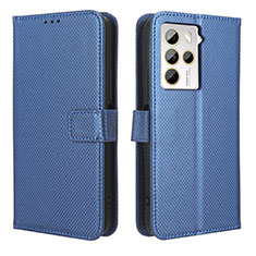 Coque Portefeuille Livre Cuir Etui Clapet BY1 pour HTC U23 5G Bleu