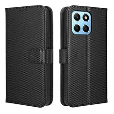 Coque Portefeuille Livre Cuir Etui Clapet BY1 pour Huawei Honor 70 Lite 5G Noir