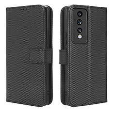 Coque Portefeuille Livre Cuir Etui Clapet BY1 pour Huawei Honor 80 GT 5G Noir